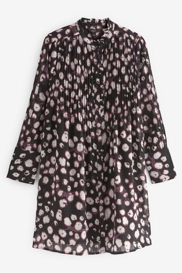 Giraffe pintuck mini dress discount
