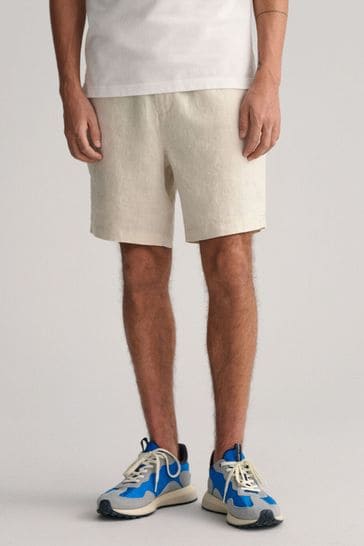 Buy GANT Linen Drawstring Shorts from Next Luxembourg