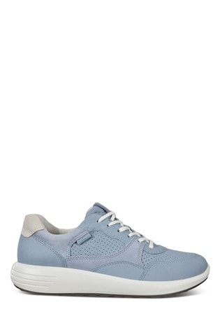 ECCO® Soft 7 Blue Runner W Lace Chunky Sole Trainers