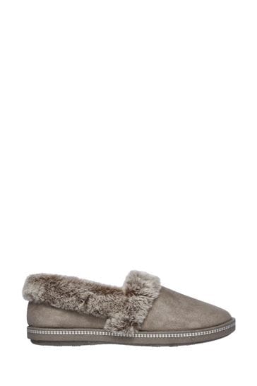 Skechers Brown Cozy Campfire Team Toasty Womens Slippers