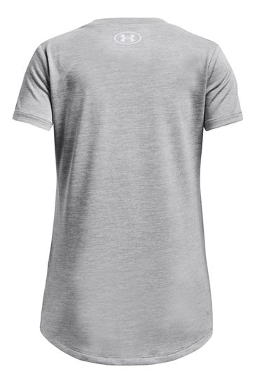 Buy Under Armour Grey UA Tech BL Twist Short Sleeve T Shirt from Next Germany