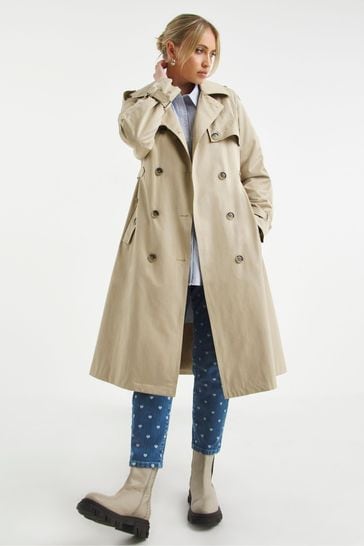 Simply be trench coat hot sale
