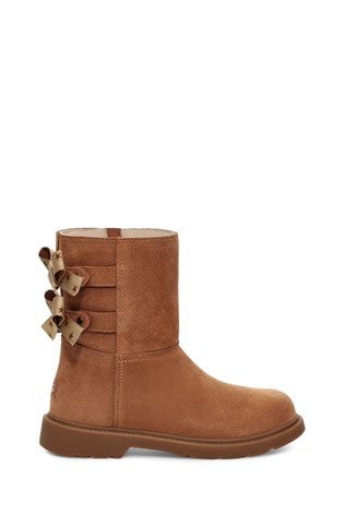 UGG® Chestnut Tillee Bows Kids Boots