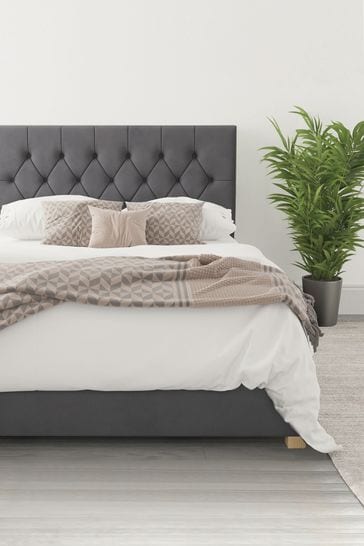 Buy Aspire Furniture Grey Olivier Ottoman Bed from the Next UK