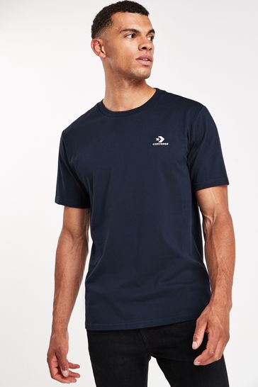 Converse Navy Logo T-Shirt