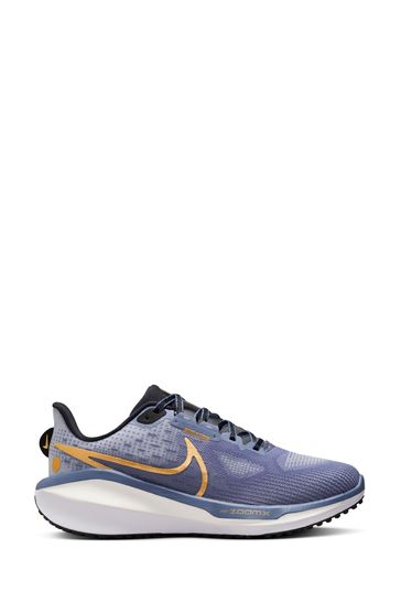 Blue sales running trainers