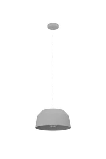 Eglo Grey Contrisa IP20 Steel Scandi Ceiling Light Pendant