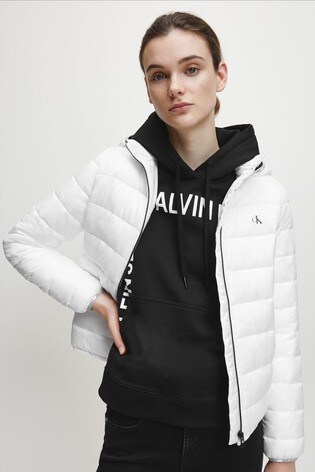 calvin klein lightweight padded jacket