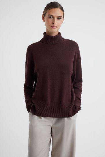 Berry polo clearance neck jumper