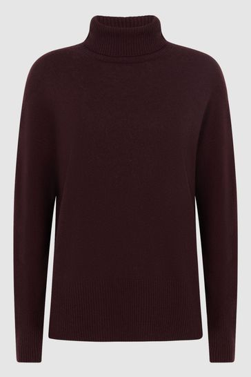 Berry roll neck sales jumper