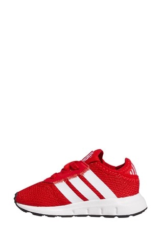 infant red adidas trainers