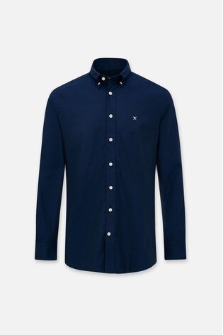 Hackett Mens Blue Continuity Oxford Shirt