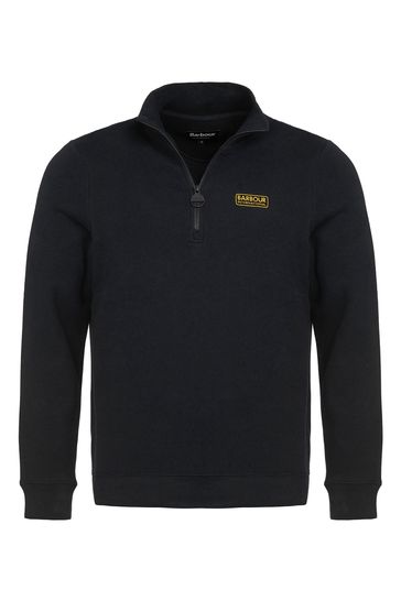 Barbour international half zip sales