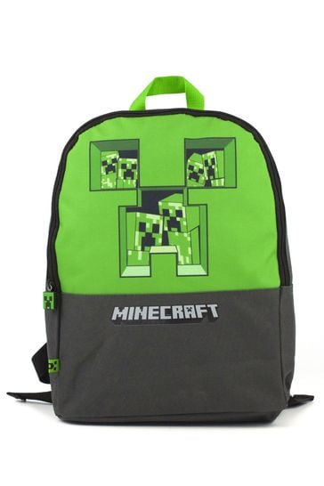 Vanilla Underground Green Minecraft Sonic the Hedgehog Boys Sonic Placement Print Graphic / Checkerboard Pocket Backpack