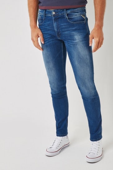 Replay Slim Fit Hyperflex Anbass Jeans