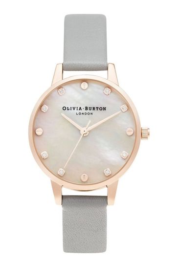 Olivia Burton Silver Rainbow Wonderland Midi Watch