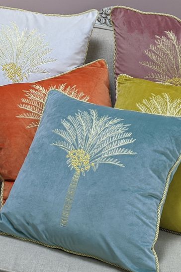 palm tree cushions