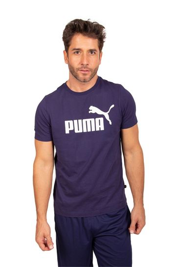 Blue puma hot sale t shirt