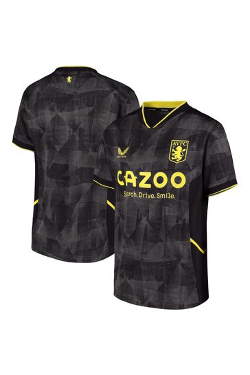 Castorec Grey Aston Villa Third Shirt 2022-23