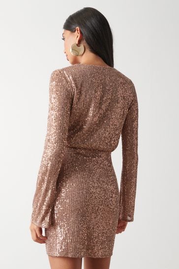 Pretty lavish cheap gold dress