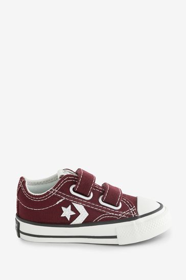 Converse Red Infant Star Player 76 2V Ox Trainers