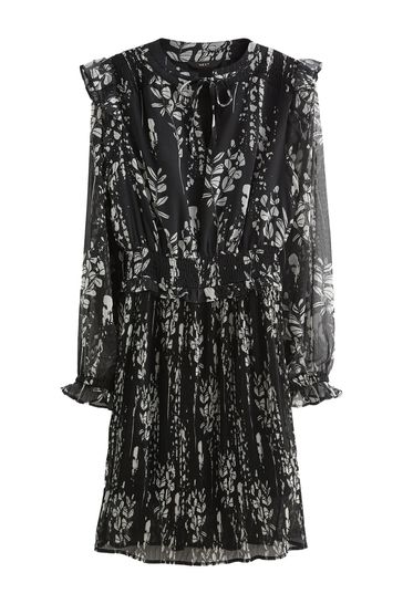 Chiffon floral new arrivals mini dress