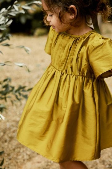 Baby girl olive new arrivals green dress