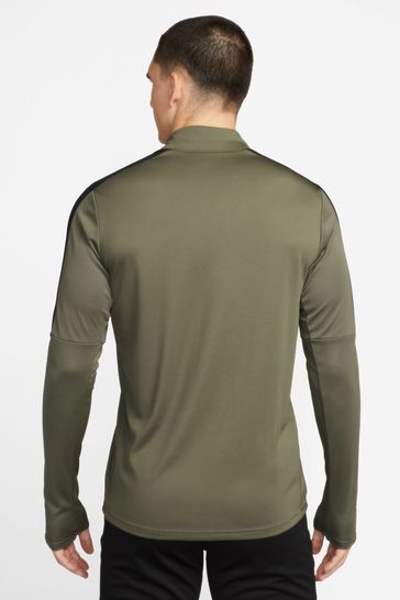 Nike khaki half best sale zip