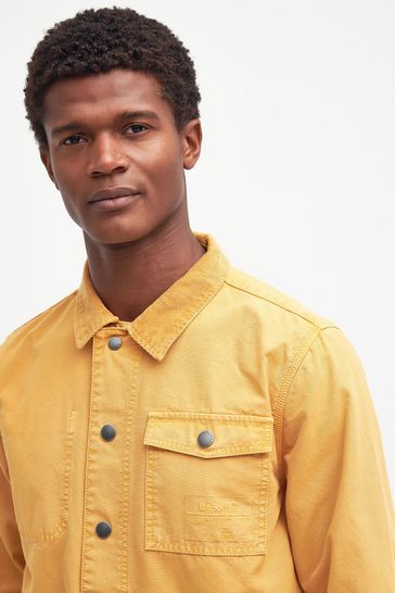Barbour shirts gold best sale