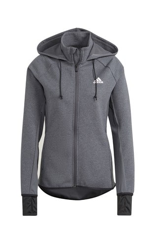 adidas zip through hoodie