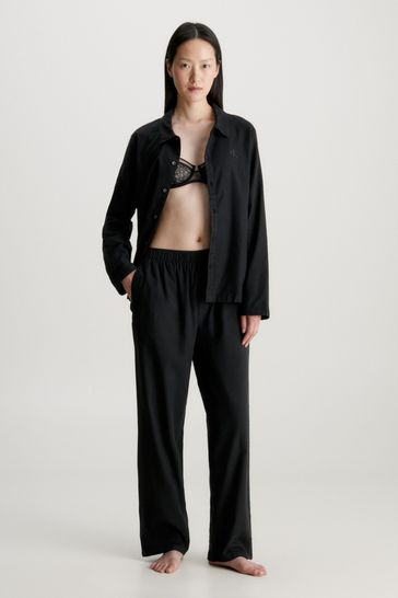 Calvin klein flannel pajamas top