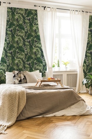 Art For The Home Green Superfresco Easy Elegant Leaves Wallpaper