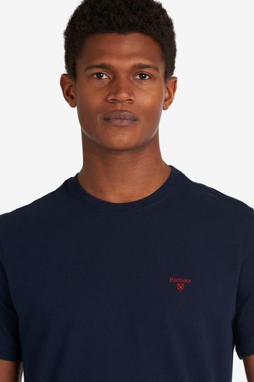 Barbour shirts navy new arrivals