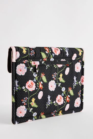 Buy Cath Kidston Black 15 Inch Laptop Case from Next Turkey