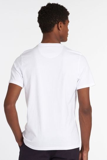 Barbour t sales shirt white