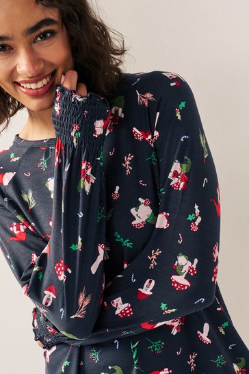 Novelty christmas swing dress hot sale