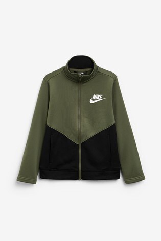 womens nike khaki tracksuit