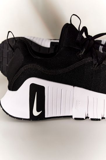 Buy Nike Black White Free Metcon 6 Gym Trainers from Next Cyprus