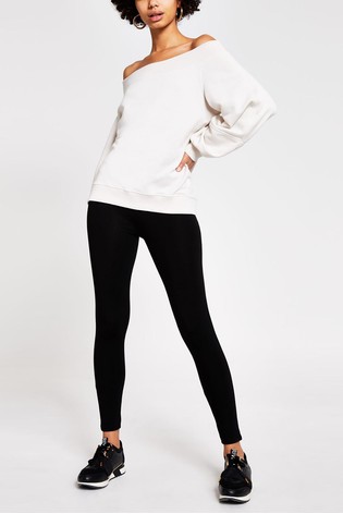 Buy River Island Black Jersey High 