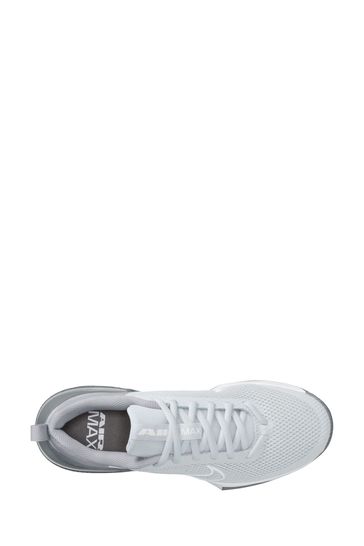 Buy Nike Grey White Air Max Alpha 6 Gym Trainers from Next Denmark