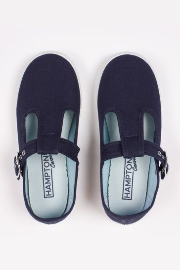 Buy Trotters London Navy Blue Nantucket Canvas Shoes from Next Bahrain