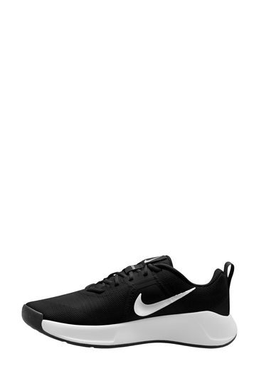 Mens black nike gym trainers top