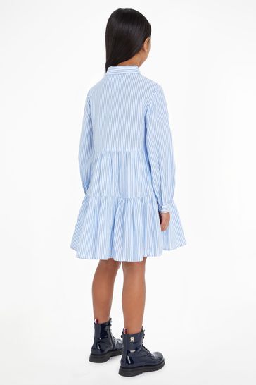 Tommy hilfiger blue dress top