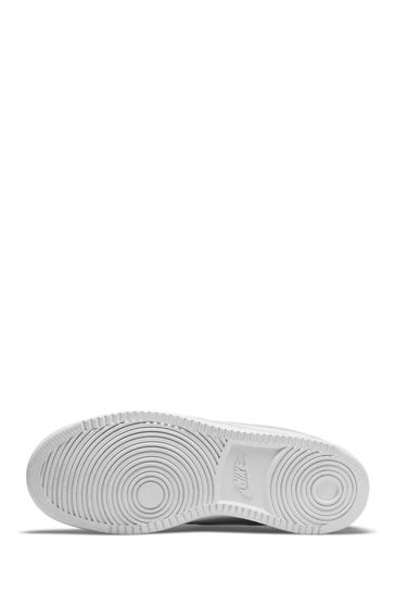 Buy Nike White Court Vision Low Trainers from Next Luxembourg