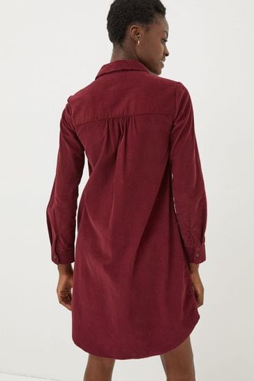 Buy FatFace Red Chester Cord Dress from Next Denmark