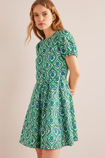 Boden green hotsell floral dress