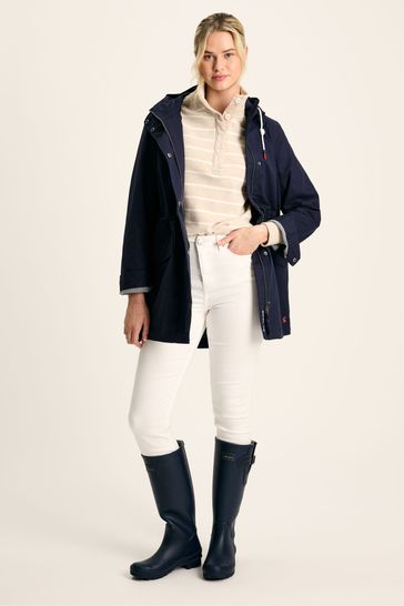 Joules blue raincoat shop