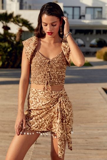 Ruched skirt australia shop