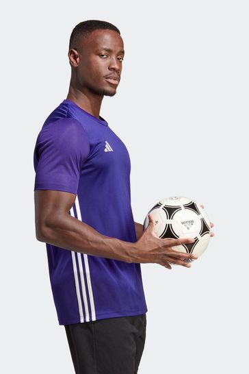 Purple and cheap blue adidas