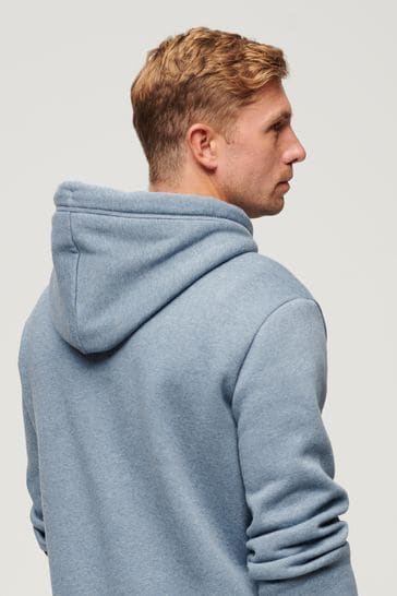 Superdry light 2024 blue hoodie